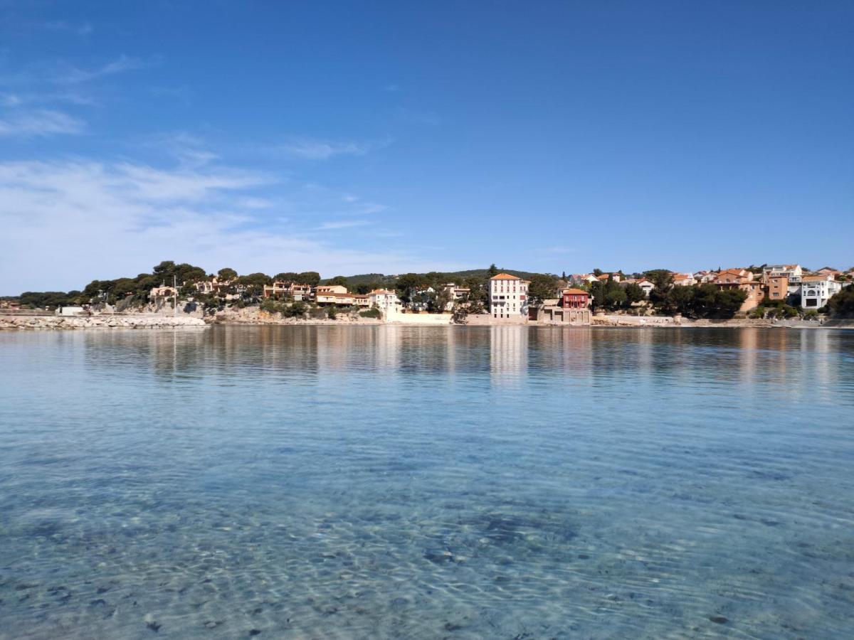Joli Studio Les Pieds Dans L Eau Avec Place De Parking Gratuite Bandol Buitenkant foto